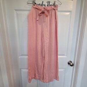 Pink‎ High Rise Wide Leg Women's Pants Size 4